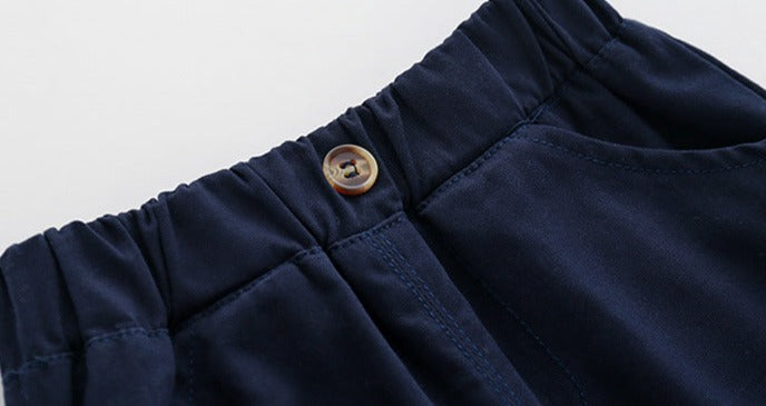 [5131030] - Bawahan Celana Pendek Chino Fashion Import Anak Laki-Laki - Motif Plain Clean