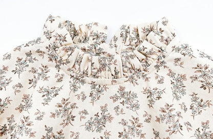 [363703] - Baju Setelan Blouse Celana Panjang Fashion Import Anak Perempuan - Motif Soothe Flower