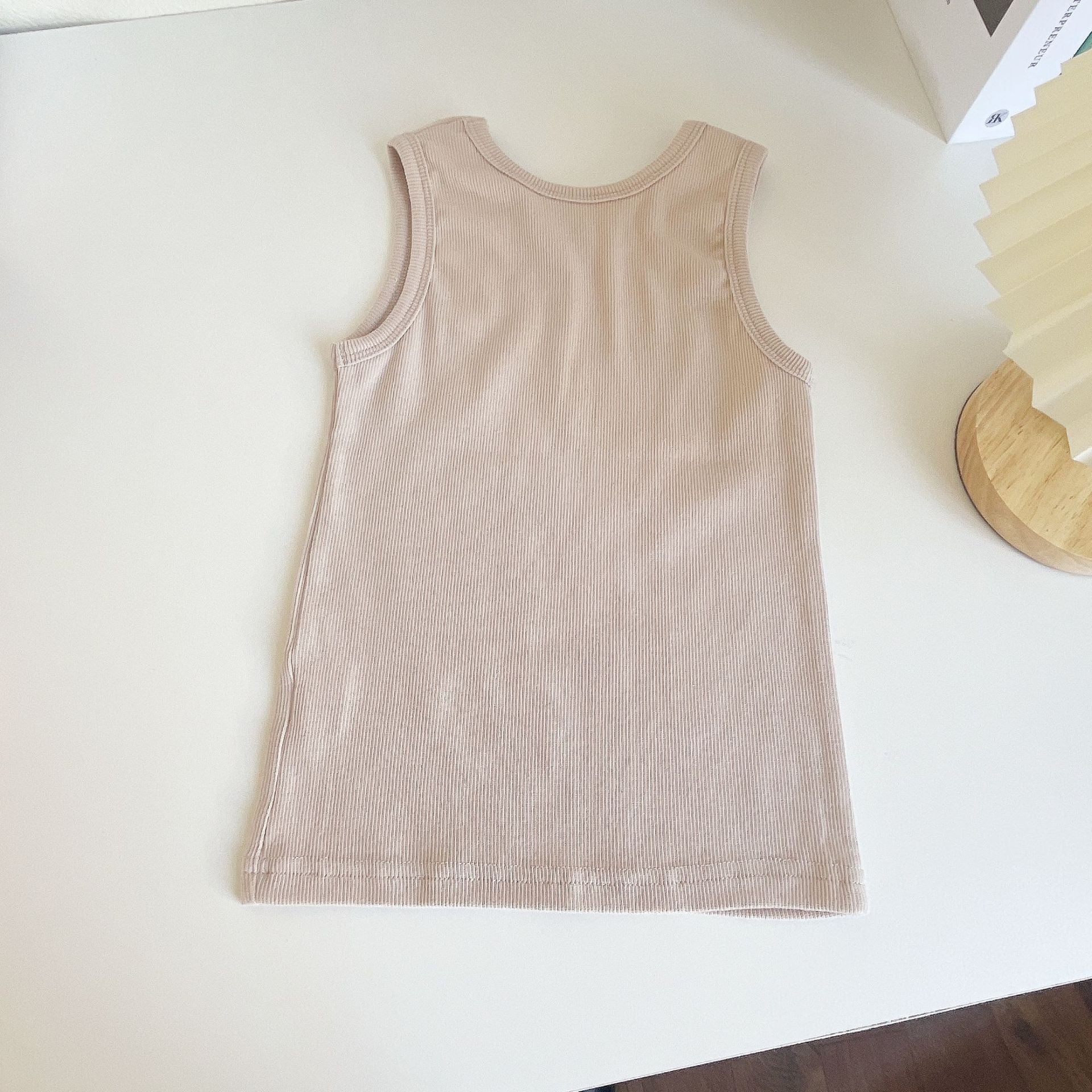 [363667] - Baju Setelan Kaos Kutung Overall Chino Fashion Import Anak Perempuan - Motif Rear Pom