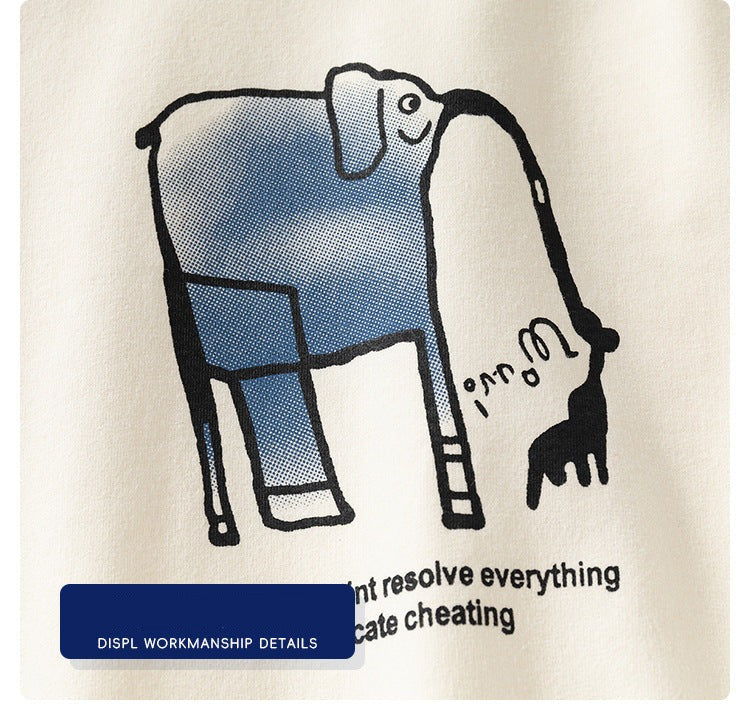 [5131097] - Baju Atasan Sweater Lengan Panjang Fashion Import Anak Cowok - Motif Striped Elephant