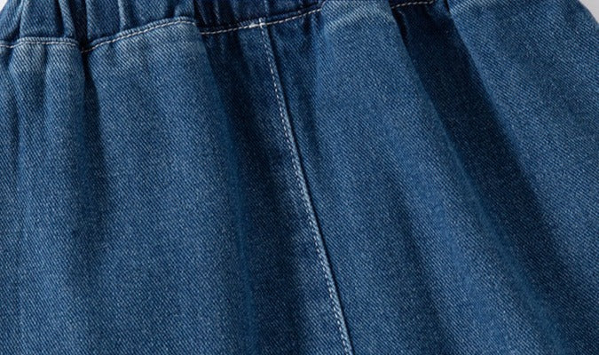[513712] - Celana Pendek Jeans Import Anak Laki-Laki - Motif Top Happy