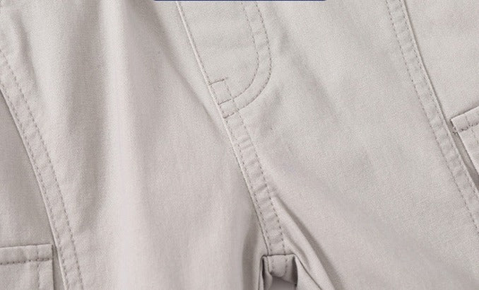 [5131039] - Bawahan Celana Pendek Chino Cargo Fashion Import Anak Laki-Laki - Motif Plain Pockets