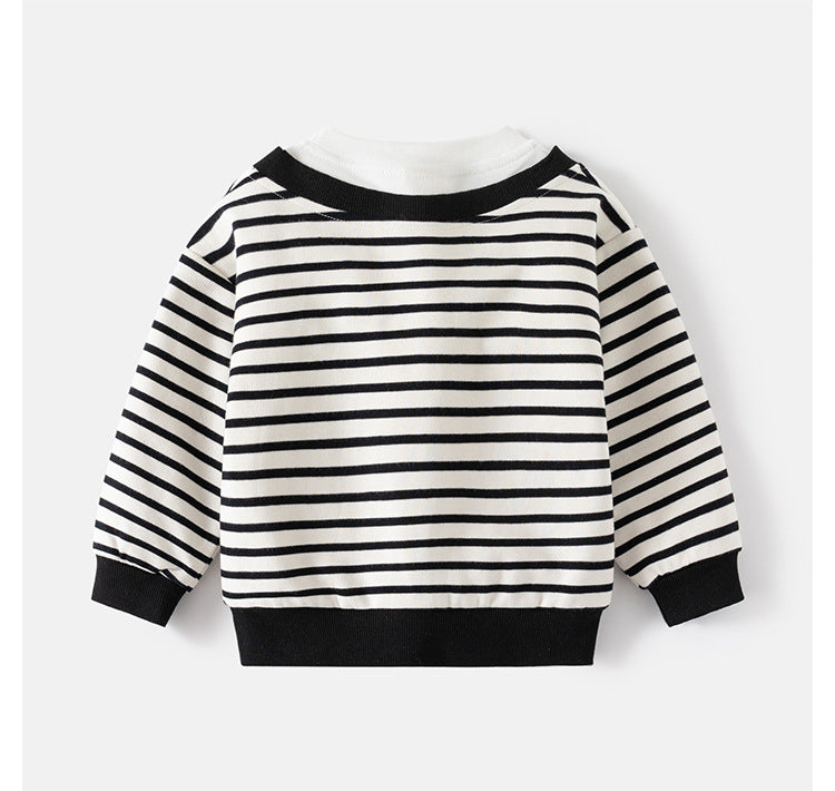[5131101] - Baju Atasan Sweater Lengan Panjang Fashion Import Anak Laki-Laki - Motif Dimension Guy