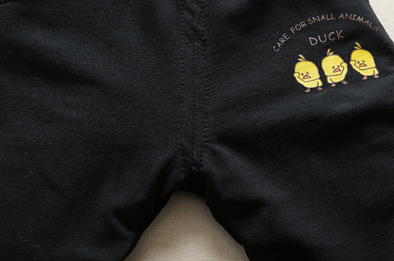 [102395] - Setelan Sweater Celana Panjang Jogger Import Anak Perempuan - Animal Duck