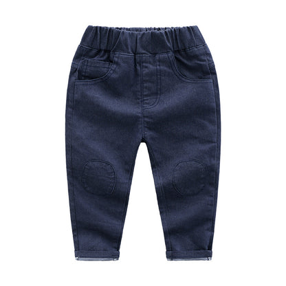 [513272] - Bawahan / Celana Jeans Kekinian Anak Import - Motif Waist Strap