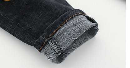 [513623] - Bawahan Celana Panjang Jeans Import Anak Cowok - Motif Happy Wink