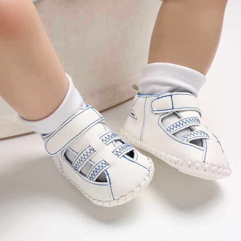 jual [105214] - Sepatu Bayi Prewalker &quot;Kekinian&quot; 0 - 18 Bln - Motif Boots Adhesive 