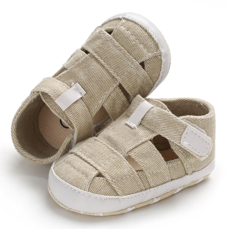 [105299-APRIKOT] - Sepatu Bayi Prewalker Import - Motif Solid Color