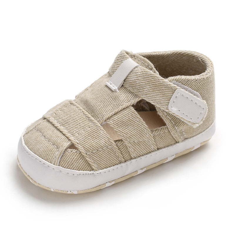 [105299-APRIKOT] - Sepatu Bayi Prewalker Import - Motif Solid Color