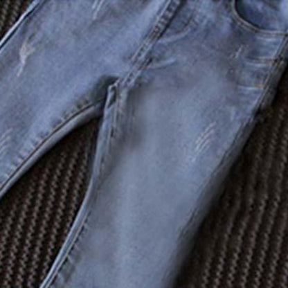 [508107] - Celana Jeans Anak Kekinian / Celana Anak Import - Motif Lower Tassel