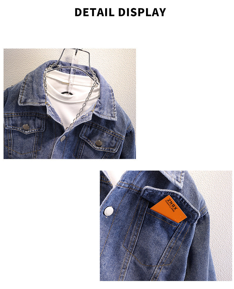[119343] - Atasan Jaket Import Style Kekinian Anak - Motif Abstract Style