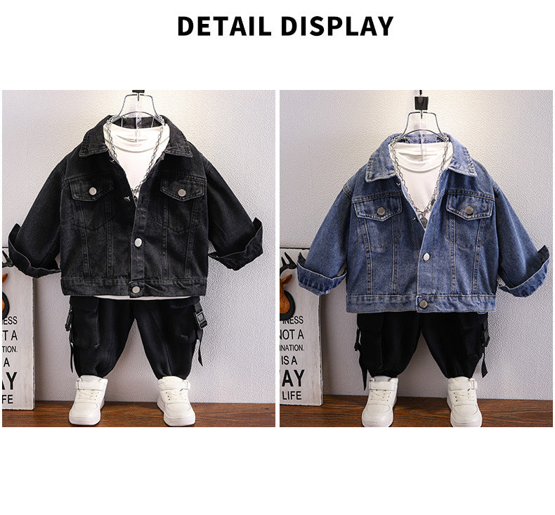 [119343] - Atasan Jaket Import Style Kekinian Anak - Motif Abstract Style