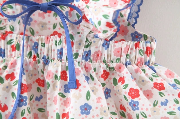 [352313] - Beautiful Dress Fashion Anak Perempuan - Motif Little Flower