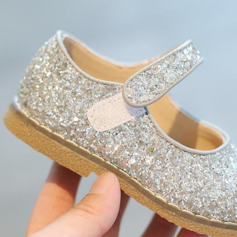 [381202] - Sepatu Slip On Trendy Anak Import - Motif Shiny Dust