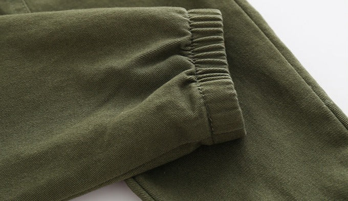 [513624] - Bawahan Celana Panjang Chino Polos Import Anak Cowok - Motif Plain Curved