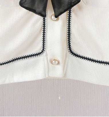 [352316] - Atasan Jaket Cardigan Gaya Korea Import Anak Perempuan - Motif Neat Strip