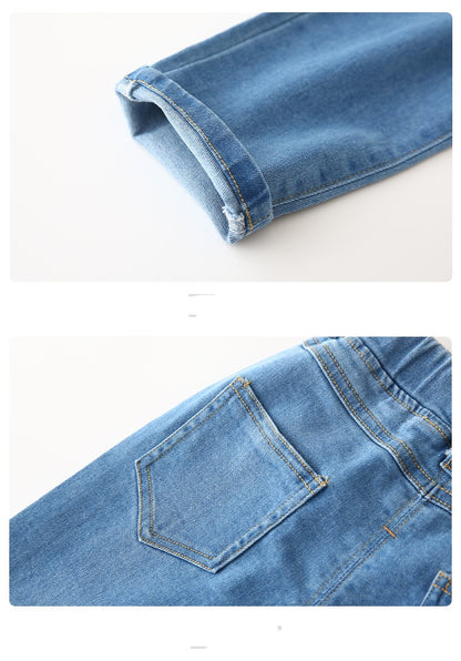 [119299]- Celana Jeans Keren Anak Import - Natural Color