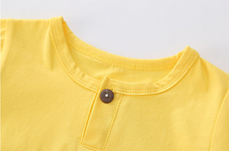 [368421] - Setelan Overall Fashion Anak Import - Motif Side Pockets