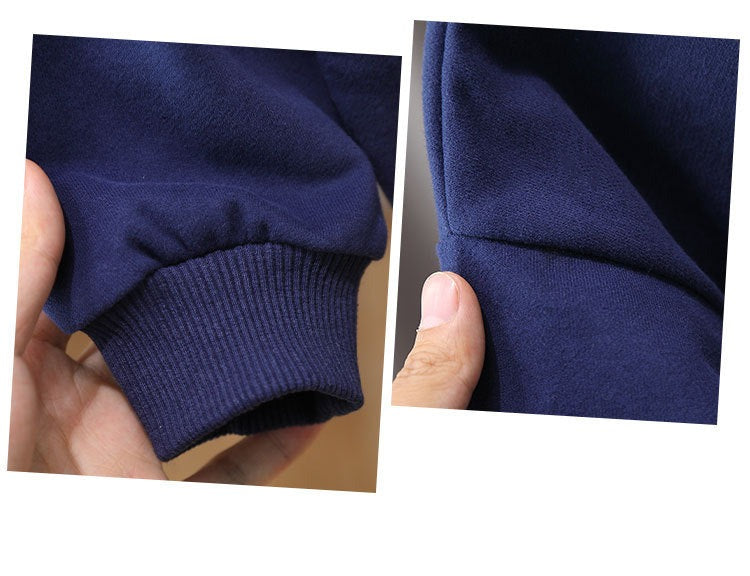 [119361] - Atasan Sweater Crewneck Lengan Panjang Import Anak Cowok - Motif Clear Pocket
