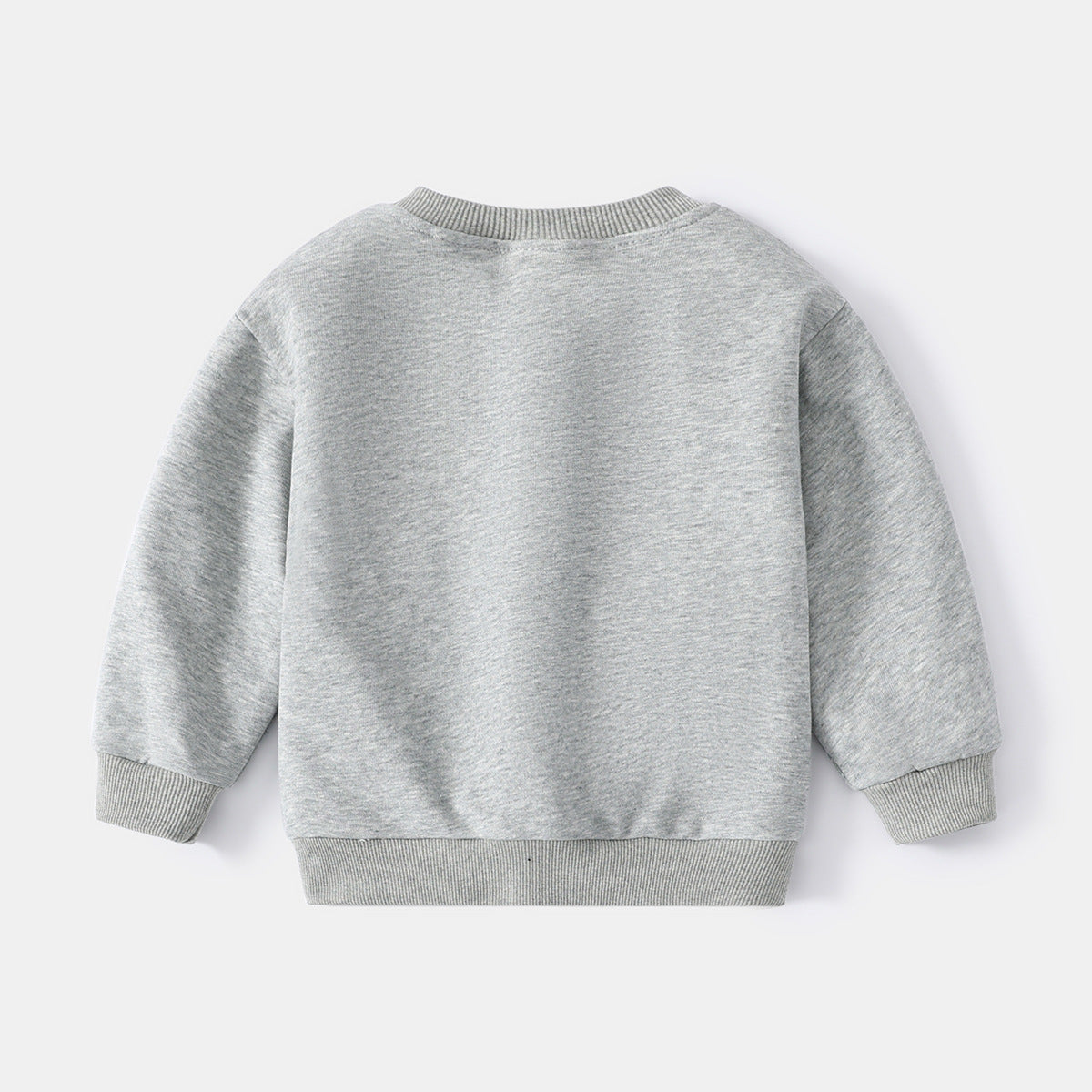 [513557] - Atasan Sweater Kantong Lengan Panjang Anak Laki-laki - Motif Plain Vest