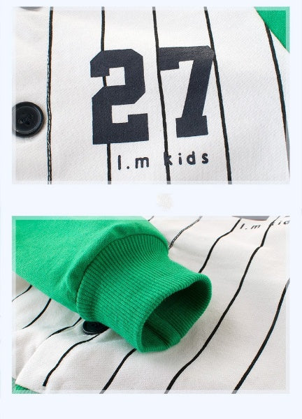 [121248-NAVY] - Atasan Jaket Baseball Anak Import - Motif I.m Kids